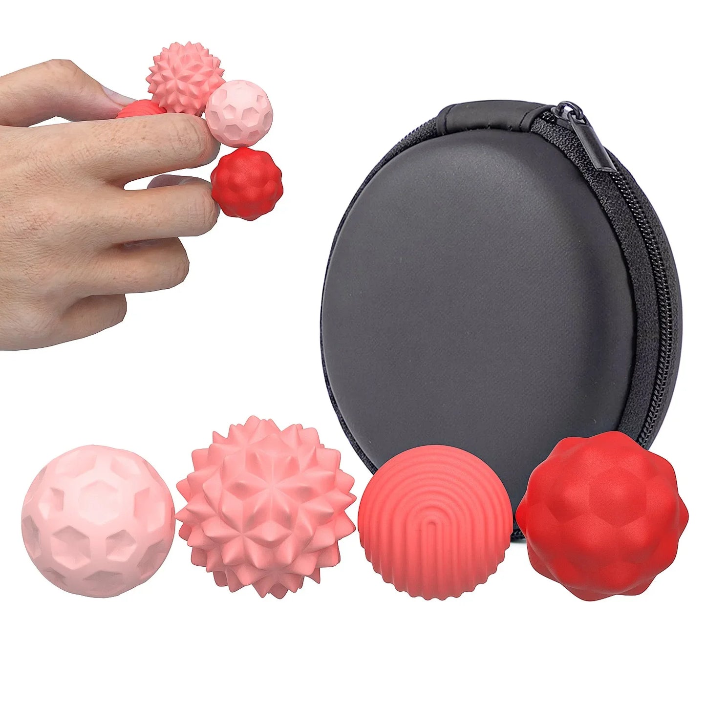 Silicone Magnetic Sensory Balls Fidget Toy Stress Relief