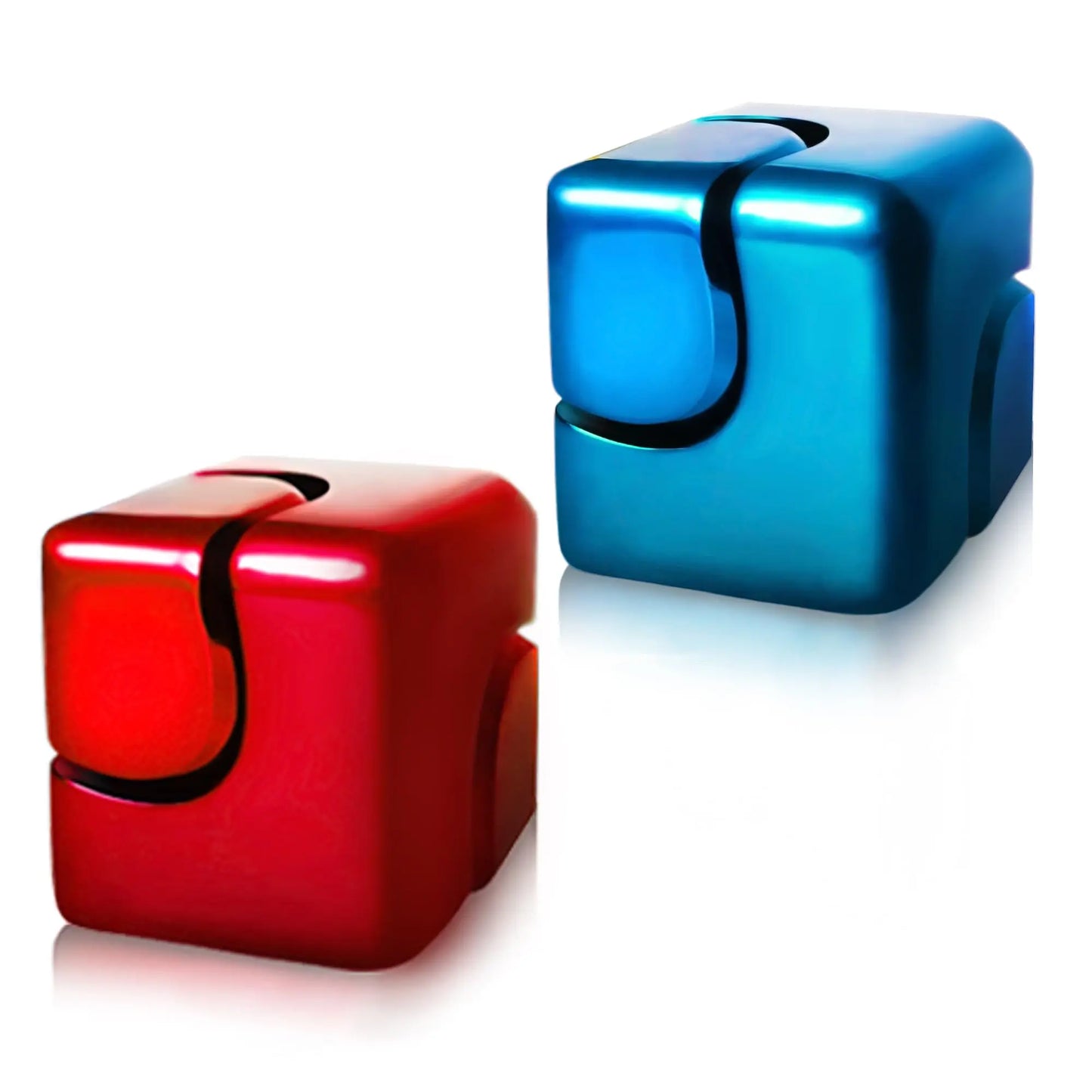 Fidget Spinner Cube Metal Desk Toy Stress Relief Gadget