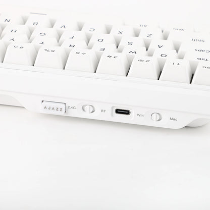 Teclado mecánico 68 teclas inalámbrico Bluetooth RGB efecto Hall