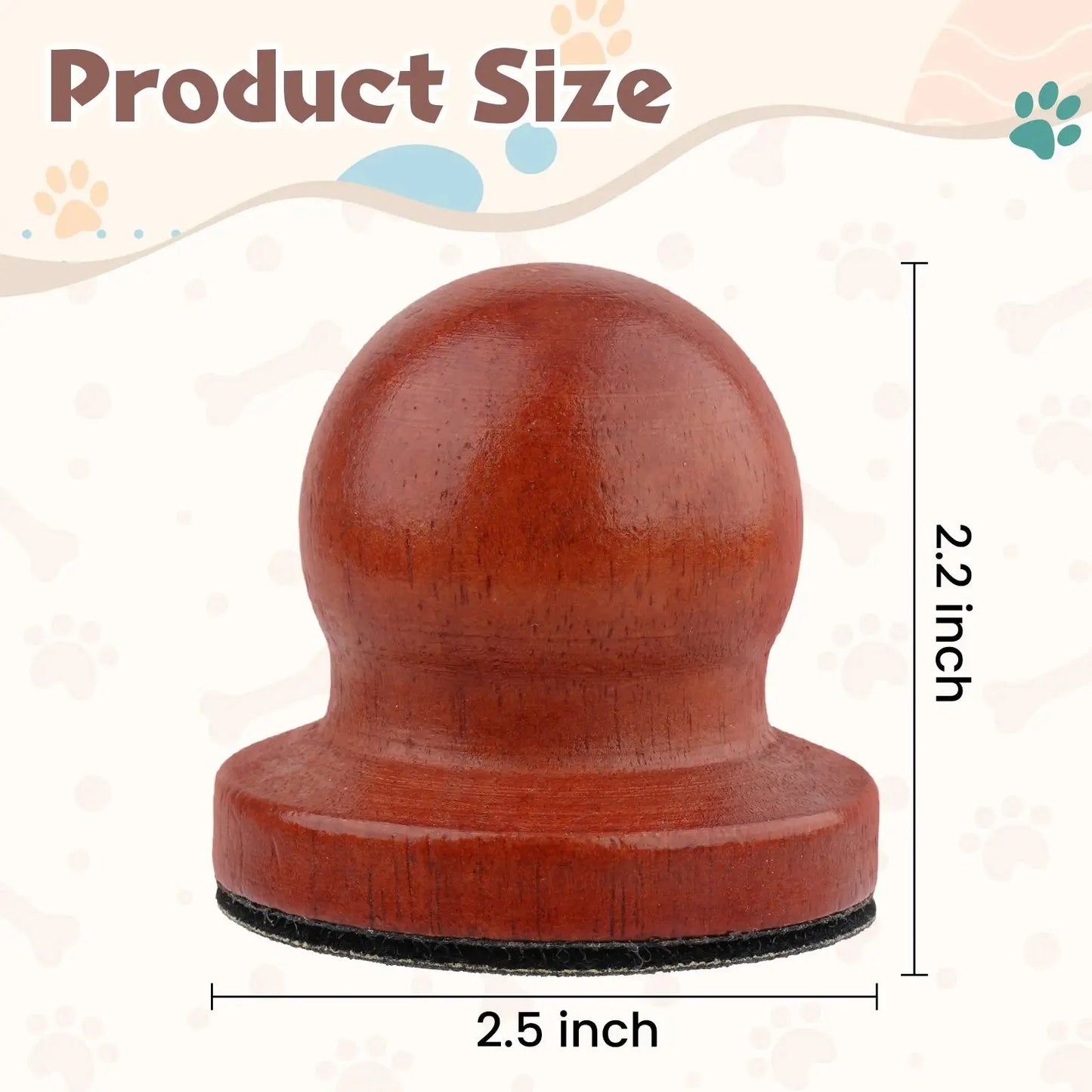 Wooden Dog Nail Scratching Board – Manual Pet Claw File Grinding Care Tool for Puppy Outdoor Indoor 2026