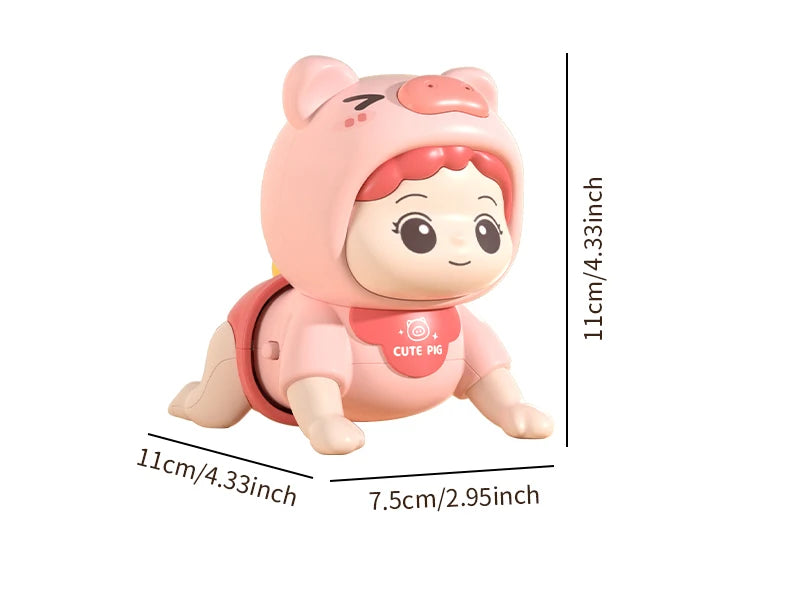 Baby Crawling Guide Toy Newborn Sensory Toys Music Aid