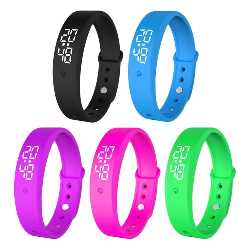 Intelligentes Armband Silikonband Fitnessmesser Wasserdicht Körpertemperaturmesser Vibrationsalarm Frühling 2026 Trend