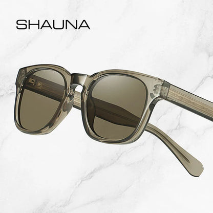 Retro square unisex sunglasses – UV400 gradient lenses, vintage style, travel and beach