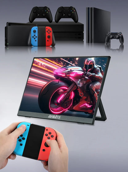 16 Inch Draagbare Touch Monitor 1920x1200 HDR10 Laag Blauw