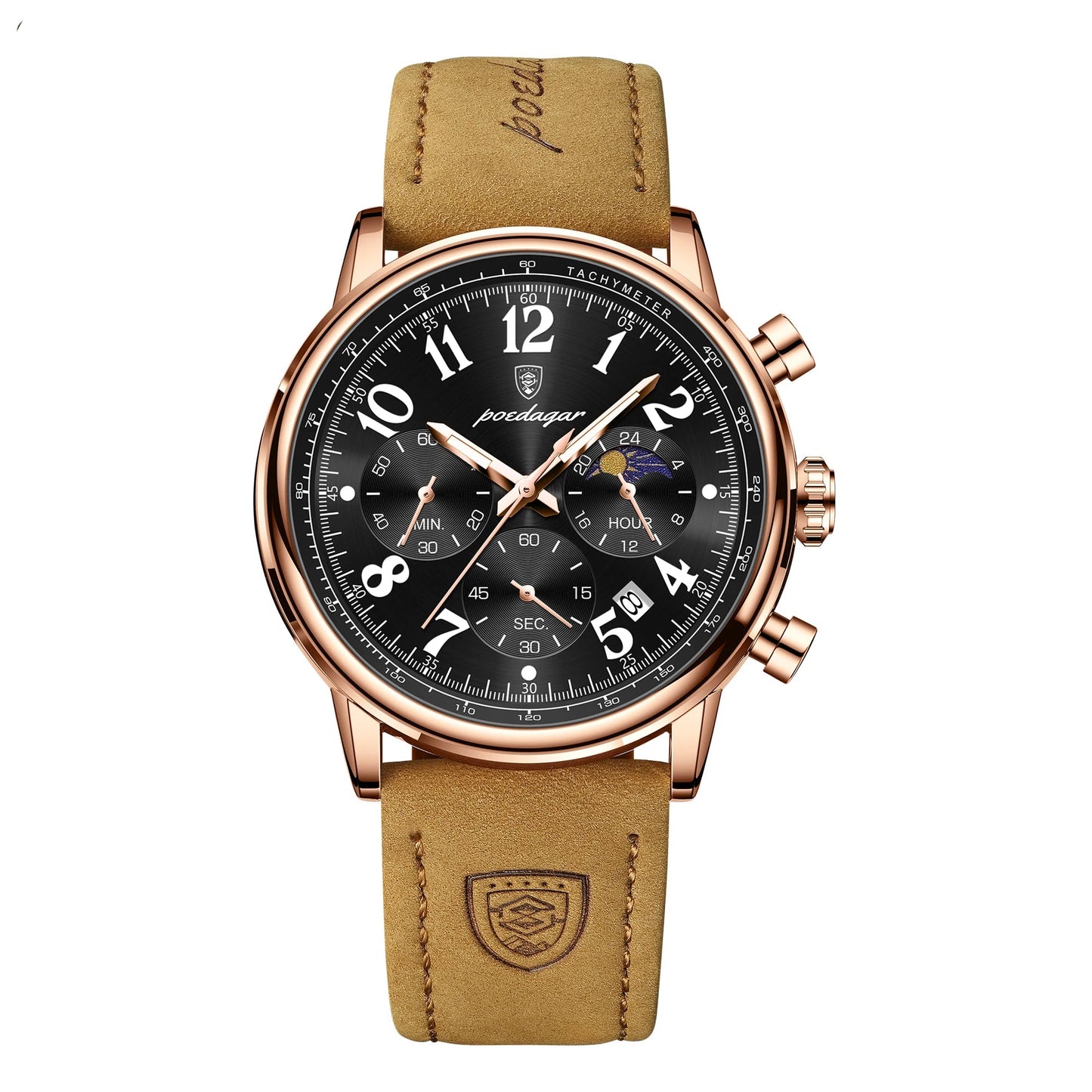 Military Chronograph Watch Nylon Strap Waterproof Fall 2025