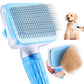 Pet Grooming Care Dog & Cat Hair Remover Brush - Long Hair Grooming Comb for Easy Cleaning