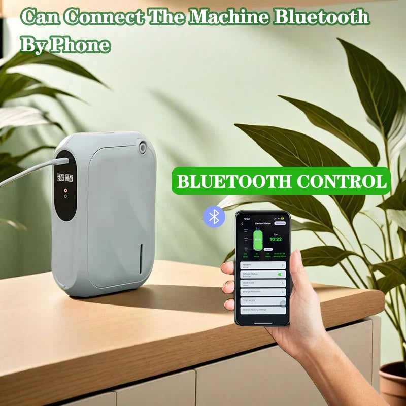 Aroma Diffuser Bluetooth App Control Wall Mount Scent Machine 200m3 Coverage Halloween 2025 Quiet Home Fragrance