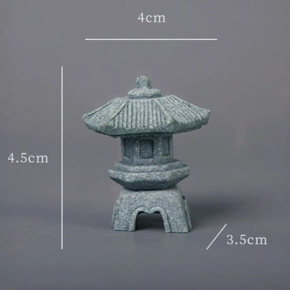 Pagoda Lantern Garden Statue Zen Yard Light Miniature Lamp for Micro Landscape Decor Fall 2026 Trend