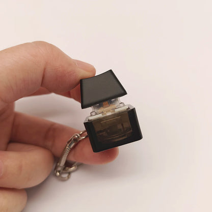 Mechanical Keyboard Keychain RGB Mini Tester Stress Toy