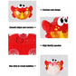 1pcs Kids Red Crab Bubble Machine Bath Toy with Music