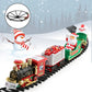 Christmas Train Set with Sound & Light - Educational Toy for Kids, Festive Holiday Gift