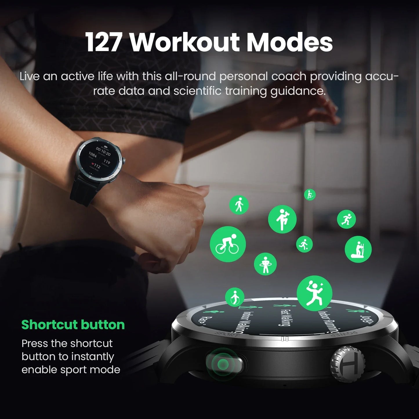 Smartwatch 1.53 Inch HD Display - Bluetooth Call, Voice Assistant, 24H Health Monitoring, TikTok Viral Fall 2025 Gift
