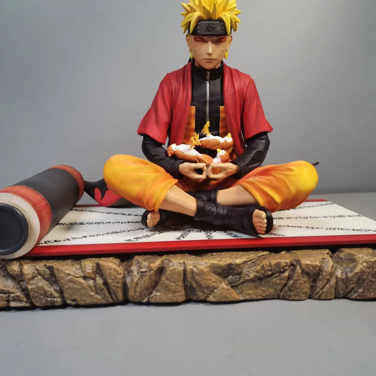 Uzumaki Naruto PVC Action Figur - Samlermodell for skrivebordsdekorasjon, ideell gave til Naruto-fans 15 cm (5,9 tommer)