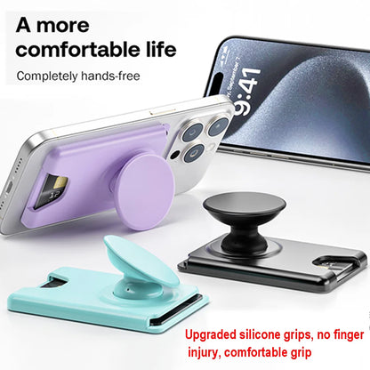 Magnetic Wallet With Expanding Grip For Phones Universal Card Holder Case Anti Scratch And Dustproof Back To School 2026