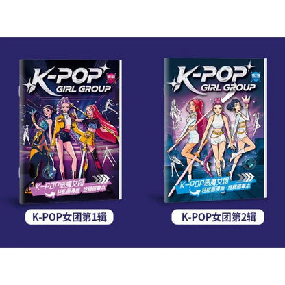 Kpop Ausmalbuch im Anime-Stil für Kinder Zurück zur Schule 2026 Kreatives Beschäftigungsgeschenk Trend