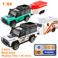 Alloy RC Car with Trailer - 2.4GHz Remote Control Mini Vehicle for Kids & Adults