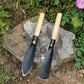 Manganese Steel Garden Tools Flat Shovel - Versatile Digging Tool for Wild Vegetables and Flowers