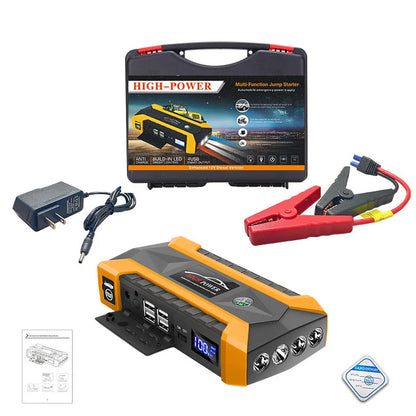Car Jump Starter 12V Emergency Booster Power Supply Fall 2025 Road Trip Accessory