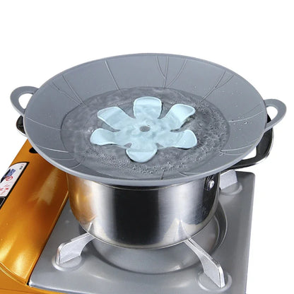 Couvercle en silicone pour casserole anti-débordement universel, accessoire de cuisine, chute 2025, garde la cuisinière propre