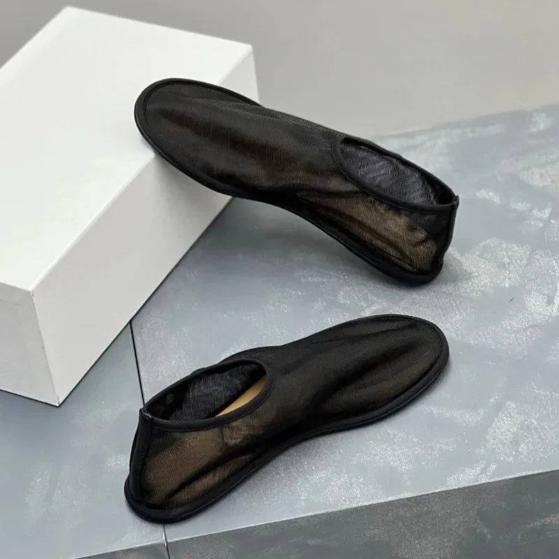 Breathable Women Mesh Ballet Flats - Slip On, For Summer