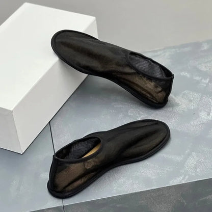 Breathable Women Mesh Ballet Flats - Slip On, For Summer