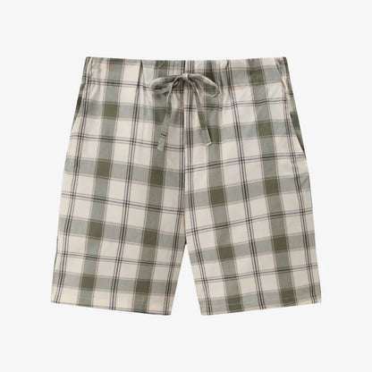 Abiti coordinati morbidi unisex per bambini – motivo a quadri, floreale, 100% cotone, abbigliamento casual estivo