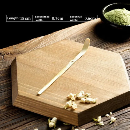 Matcha Whisk Bamboo Tea Set With Stand Spoon Handmade