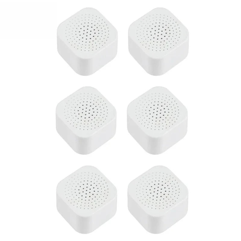 Aktivkohle Kühlschrank-Deodorantbeutel - Geruchsentfernung und Formaldehyd-Reduktion, 6/24er Pack, Frische für Zuhause