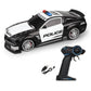 Scale Police RC Car with LED Lights - Fast 2.4GHz Remote Control Vehicle for Kids