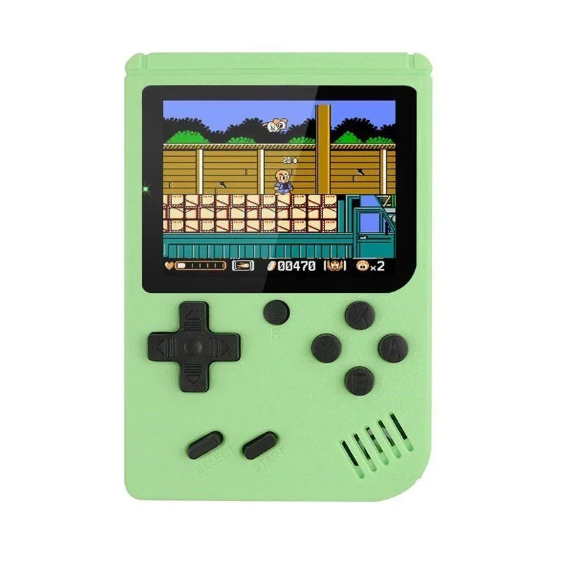 Mini Retro Handheld Video Game Console - 3.0-Inch LCD, 500 Built-In 8-Bit Games, Perfect Xmas Gift for Kids