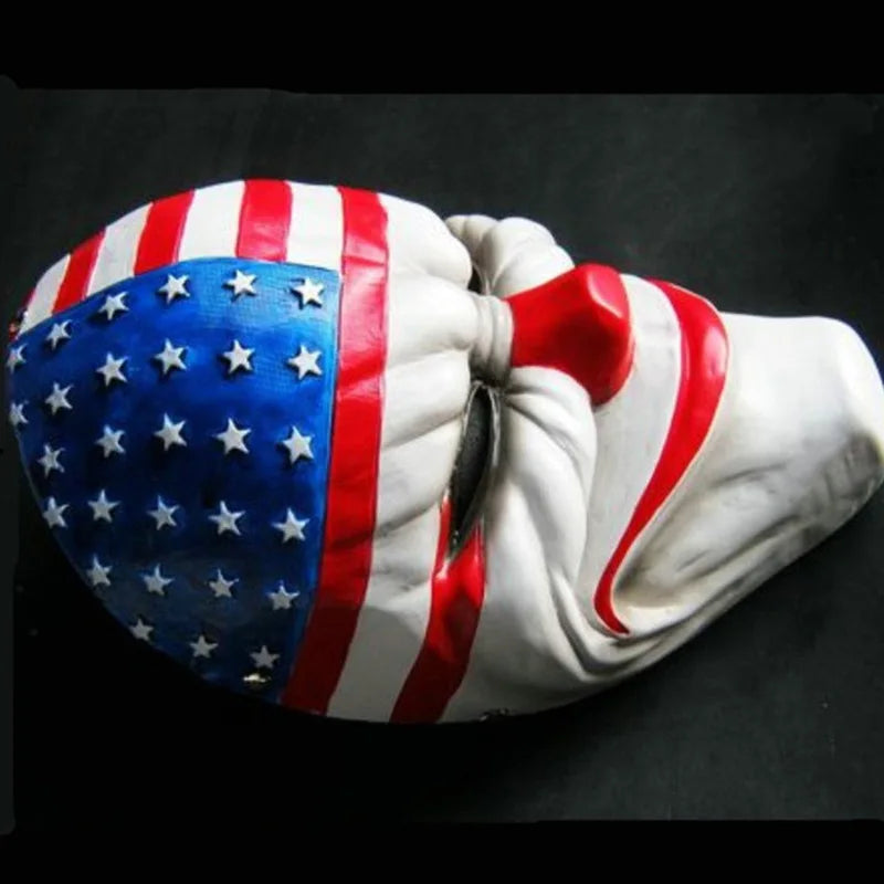 Payday 2 Heist Dallas Wolf Chains Hoxton Resin Cosplay Mask Halloween Masquerade Prop 2026
