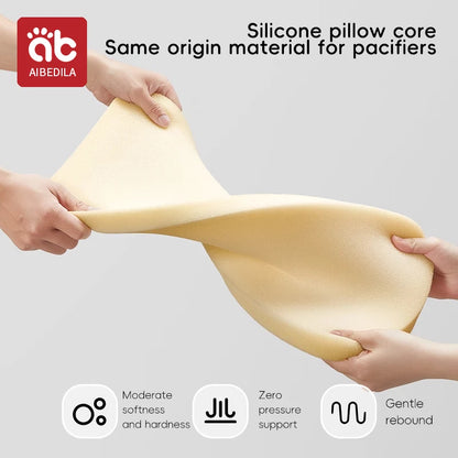 Soft Cotton Baby Pillowcase 30x50cm Envelope Design for Kids, Machine Washable, Unisex, Ideal for Home and Travel-4