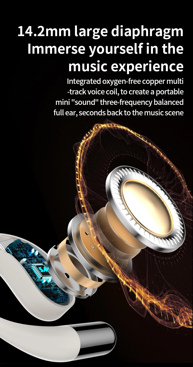 Auriculares Traductores de Voz AI Mini Inalámbricos Estéreo para Viaje