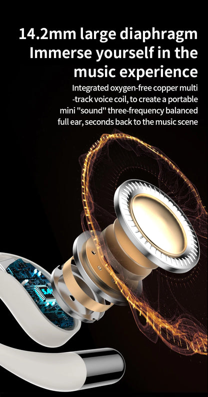 Auriculares Traductores de Voz AI Mini Inalámbricos Estéreo para Viaje