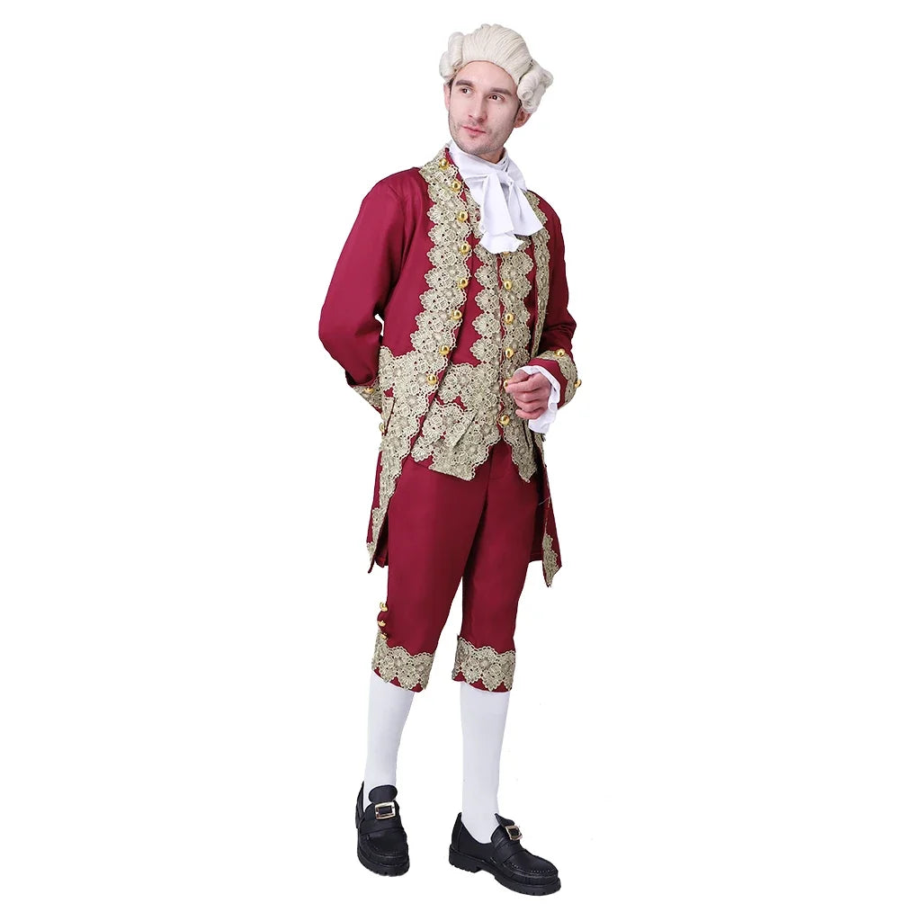 Victorian Regency Frakk Kostyme Sett Halloween 2025