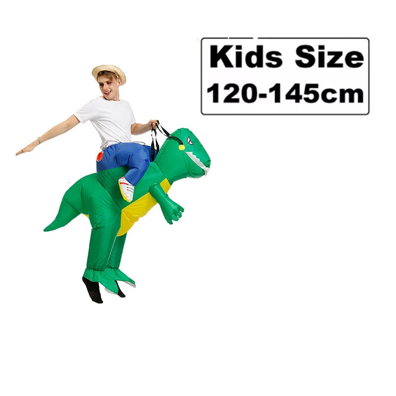 Halloween Alien Oppusteligt Kostume til Børn & Voksne - Sjov Cosplay Dragt til Fester