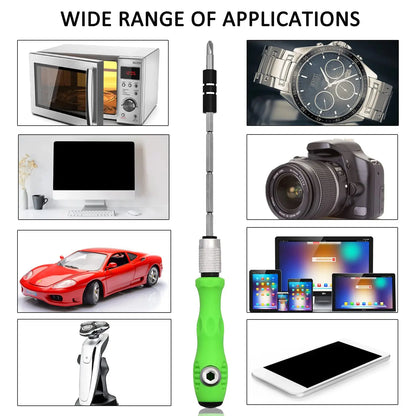 Screwdriver Set Mini Tool Kit Green Handle For DIY Home Repairs Fall 2025 TikTok Viral Gift