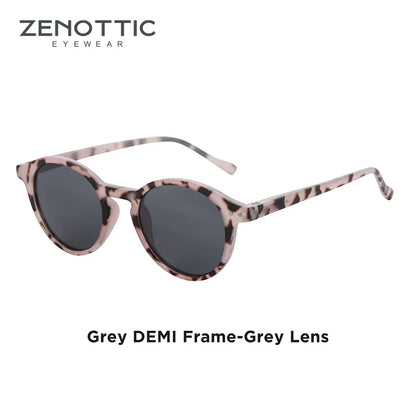Polarized Sunglasses Round Retro Unisex Eyewear Summer 2026 Trend UV400 Protection