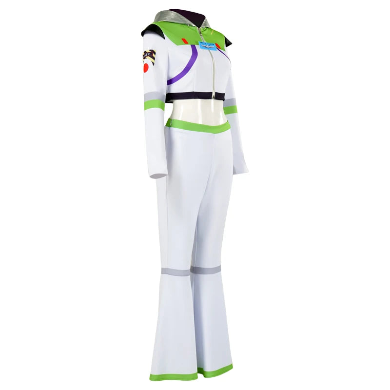 Buzz Lightyear Toy Story Disney-cosplaypak, jumpsuit met vleugels voor volwassenen, Halloweenfeest 2026