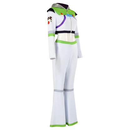 Buzz Lightyear Toy Story Disney-cosplaypak, jumpsuit met vleugels voor volwassenen, Halloweenfeest 2026