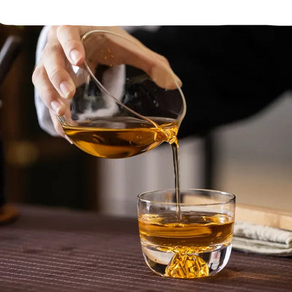 Matcha Chawan Glass Bowl Heat Resistant Ceremonial Tea