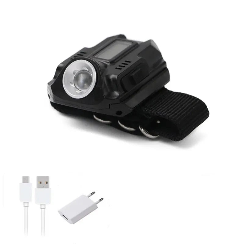 Portable Wrist Light USB Rechargeable Tactical LED Handsfree
