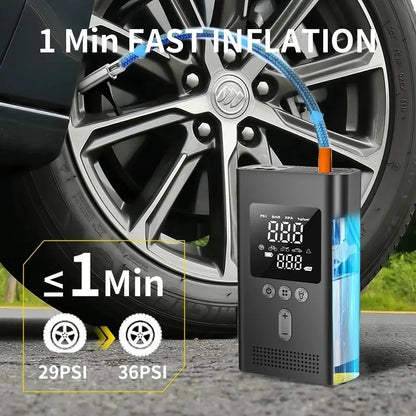 Jump Starter met luchtpomp Auto Jump Starter 3000A 150 PSI Inflator LED-licht Vallen 2025 Voorbereiding