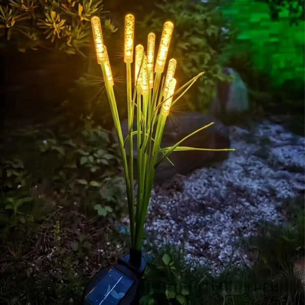 Luci da Giardino a Canne Solari LED in Plastica Impermeabili per Esterni Lampade Oscillanti per Vialetti Decorazione Patio Estate 2026