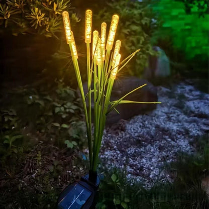 Luci da Giardino a Canne Solari LED in Plastica Impermeabili per Esterni Lampade Oscillanti per Vialetti Decorazione Patio Estate 2026