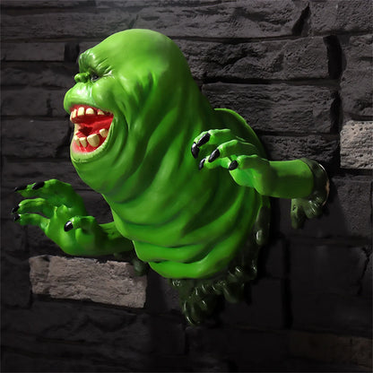 Halloween Ghostbusters-harsfiguur van de groene, oplichtende en opblaasbare geest Slimer als wanddecoratie 2026
