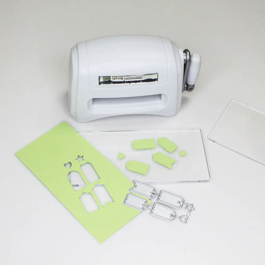 Portable Manual Die Cutting And Embossing Machine For Cards