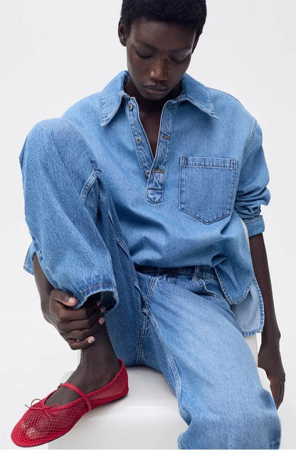 Breathable Women’s Ballet Flats - Mary Jane, Mesh, Summer