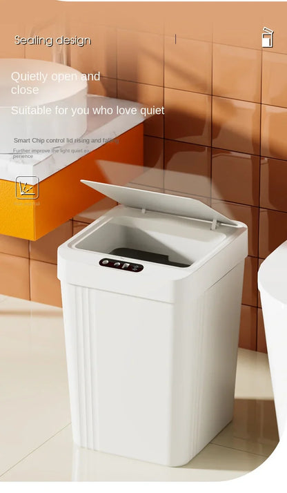 Sensor Trash Can Automatic Waste Bin Home 2025 Hands Free