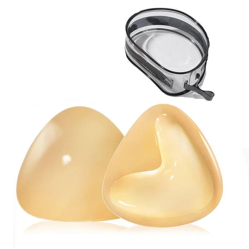 Imbottiture Push Up per reggiseno riutilizzabili doppia faccia adesive senza spalline per costumi da bagno estate 2026
